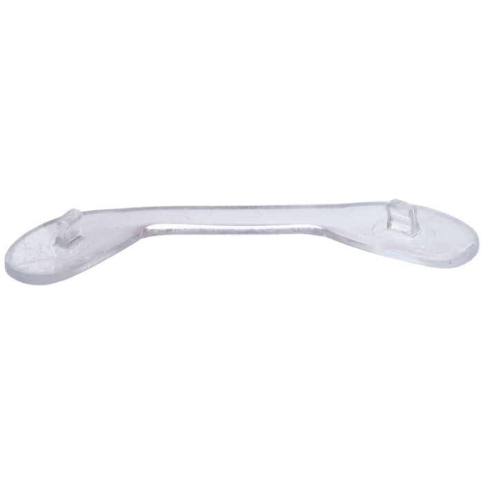Nasenpad zum Klicken PVC soft Schlaufensteg 36,8 mm