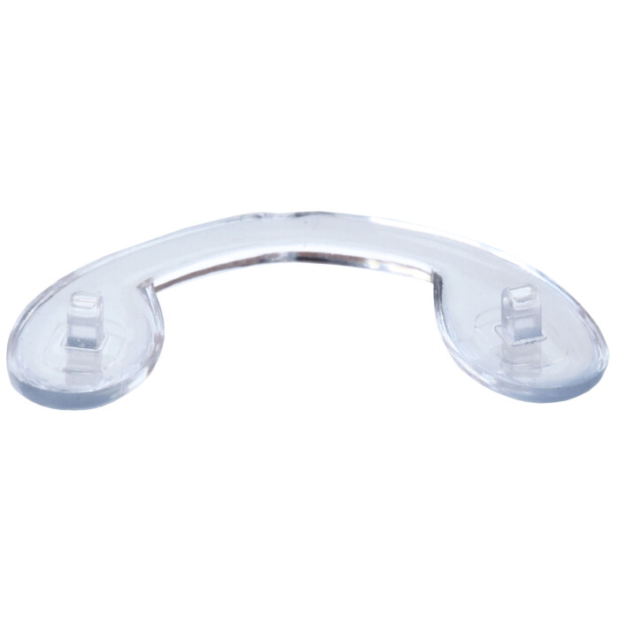Nasenpad zum Schrauben PVC soft Schlaufensteg 30,5 mm