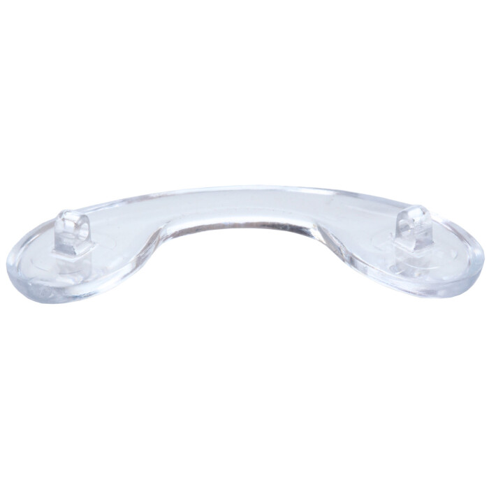 Nasenpad zum Schrauben PVC soft Schlaufensteg 23,3 mm