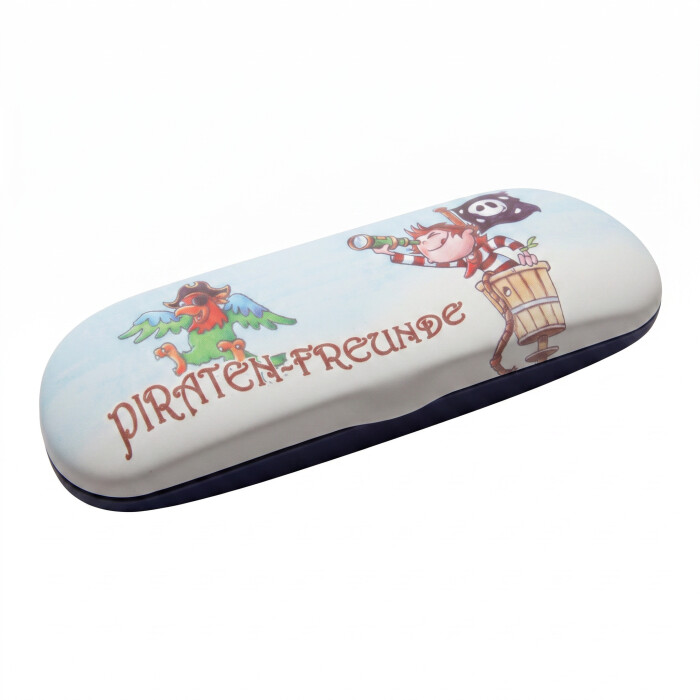 Cooles Brillenetui für Kinder "Piratenfreunde - 03"