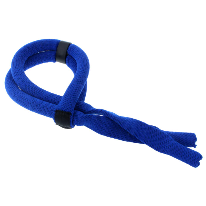 schwimmfähiges Sportbrillenband / Sportband in gelb, rot, blau oder schwarz Blau