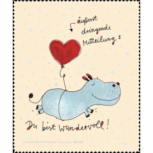 Rannenberg & Friends Microfasertuch "Du bist...