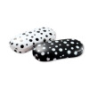 Elegantes Brillenetui "POLKA-DOTS" mit Metallscharnier in 3 Farben