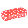 Elegantes Brillenetui "POLKA-DOTS" mit Metallscharnier in 3 Farben