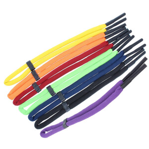 schwimmfähiges Brillenband mit Tube-Endstück orange