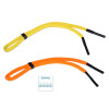schwimmfähiges Brillenband mit Tube-Endstück orange