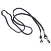 Brillenkordel mit Gummischlaufe in Schwarz