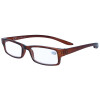 Fertiglesebrille LOOP  mit integrierter Halterung +2,50 dpt braun