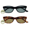 Bifokal - Sonnenbrille SUNRISE (mit Leseteil / Nahteil) in schwarz oder braun