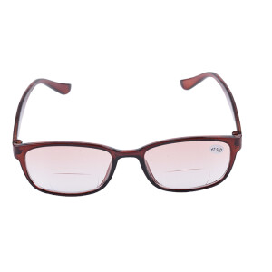 Bifokal-Brille mit leichter Verlaufstönung in schwarz oder braun