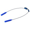 Praktisches Sportband / Brillenband NECK - STRAP in Blau mit verstellbarer Länge