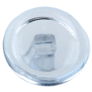 Nasenpad aus Glas (allergiefrei) zum Schrauben Rund 9mm