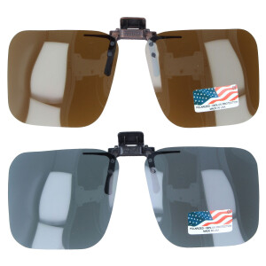 Sonnenschutz Aufstecker - schwenkbar mit Polarisation...