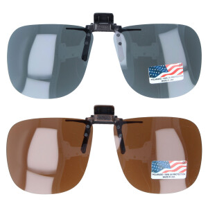 Sonnenschutz Aufstecker - schwenkbar mit Polarisation...