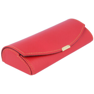 Edles Etui mit Druckknopf "Christl" - echtes...