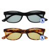 Lesebrille mit Sonnenschutz Tönung SUNRISE in schwarz oder braun
