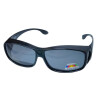 Praktische Sonnen - Überbrille in Schwarz - Grau