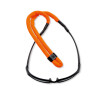 schwimmfähiges Brillenband mit Tube-Endstück in schwarz oder orange - trägt bis zu 70g!