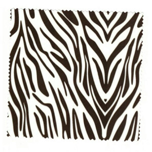 Microfasertuch zum Brille reinigen - Motiv Zebra