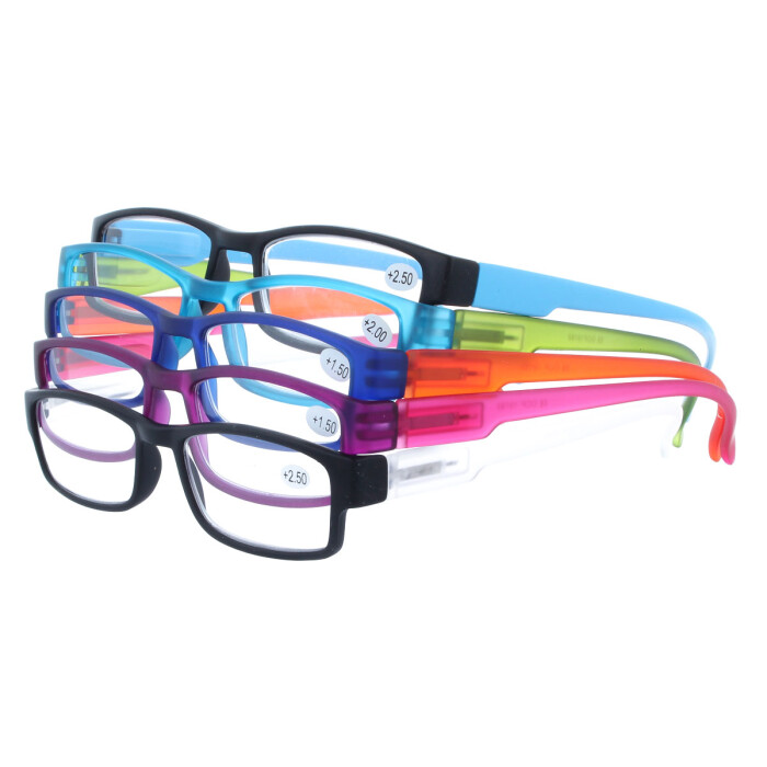 Fertiglesebrille LONG ISLAND mit integrierter Halterung + Federscharnier