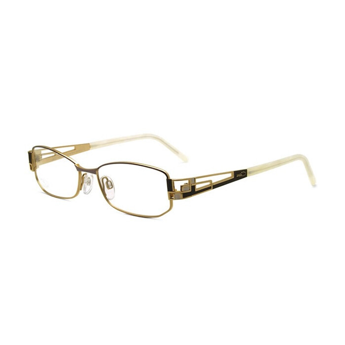 CAZAL Damenbrillenfassung 1056 Col 004 Titanium 52/16 Gold/Weiß/Grau