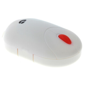 Kontaktlinsen Aufbewahrungsbox MAUS / MOUSE  für alle Arten von Kontaktlinsen weiß