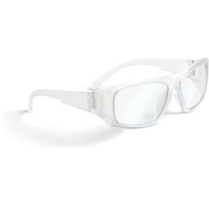 Transparente Schutzbrille aus Kunststoff mit Polycarbonat...