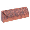 Elegantes Brillenetui "Penelope" im Schlangenlederdesign in Braun