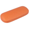 stabiles Brillenetui "Bonny" mit Metallscharnier in Orange