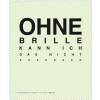 Rannenberg & Friends Brillenputztuch "Ohne Brille" aus recyceltem PET