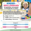 Kinder - Brillenband aus Silikon mit Tube-Endstück - small