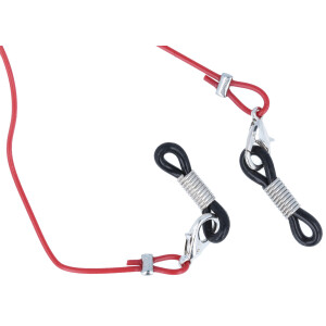 Gummiband / Brillenkordel in schwarz, taupe oder bordeaux...