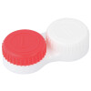 Flachbehälter / Kontaktlinsenbehälter mit großen Durchmesser - für Sklerallinsen geeignet Rot