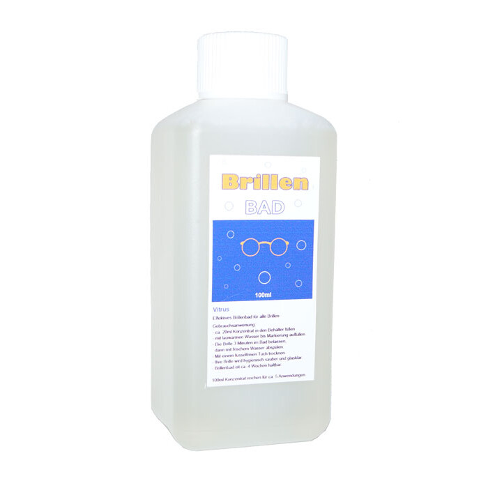Brillenbad Vitrus - 100ml Konzentrat zum Nachfüllen