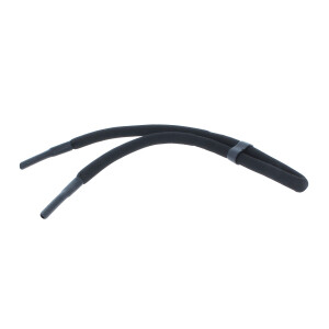 schwimmfähiges Brillenband mit Tube-Endstück schwarz