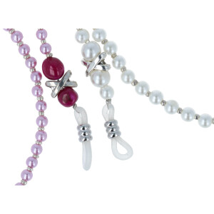 Brillenkette Abigail in pink