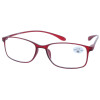 leichte Fertiglesebrille PEBBLES in braun, rot oder schwarz rot +2,50 dpt