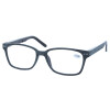 Fertiglesebrille FRED in Holzoptik mit Federscharnier Grau +2,00 dpt