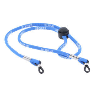 Brillenband / Brillenkordel / Sportband mit Stopper in Blau