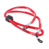 Brillenband / Brillenkordel / Sportband mit Stopper in Rot