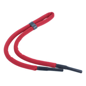 schwimmfähiges Brillenband mit Tube-Endstück rot