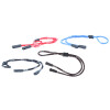 Brillenband / Brillenkordel / Sportband mit Stopper und Grip-Befestigung in Blau