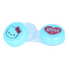 Kontaktlinsenbehälter HELLO KITTY für  Kontaktlinsen aller Art Blau