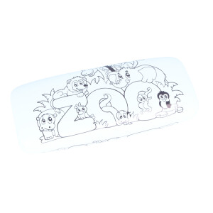 Brillenetui zum selbst aus- und bemalen Zoo ohne...