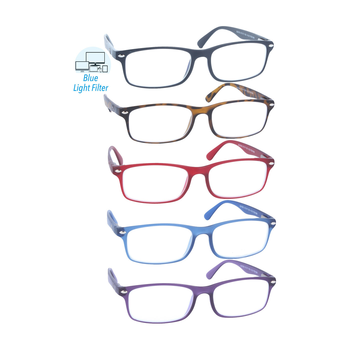 Blue-Blocker Brille BluebreaX-83 für ermüdungsfreies Sehen