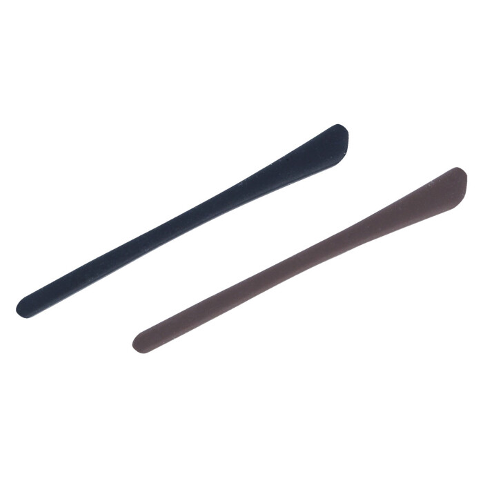 Bügelenden aus Silikon 2.00 x 1.00mm braun