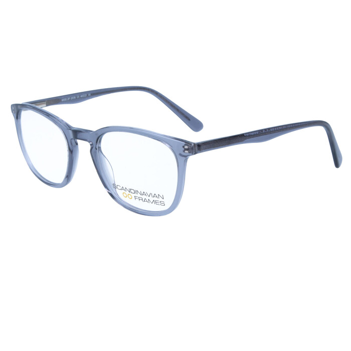 Stylische Vollrand - Brillenfassung Scandinavian Frames NL 2036 Col C4 in Grau
