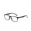 Fertiglesebrille LIBERTY mit Federscharnier und Einstecketui schwarz +3,00 dpt