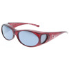 Jonathan Paul AURORA Überbrille - S - Oval Claret - Grau