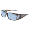 Jonathan Paul RAZOR Überbrille - M - rechteckig Olive Charcoal - Grau